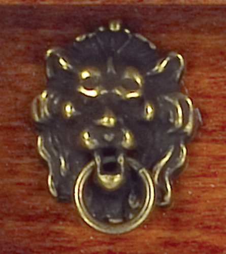 Lion Head Knocker, Antique